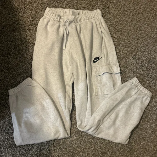 Womens Nike Cargo Sweatpants - Image 2