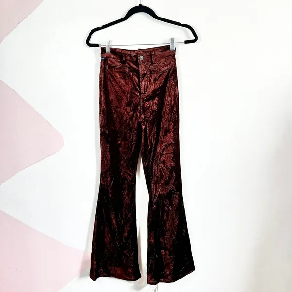 Citizens of Humanity Lilah Velvet Flare Pants Size 23 - Image 2