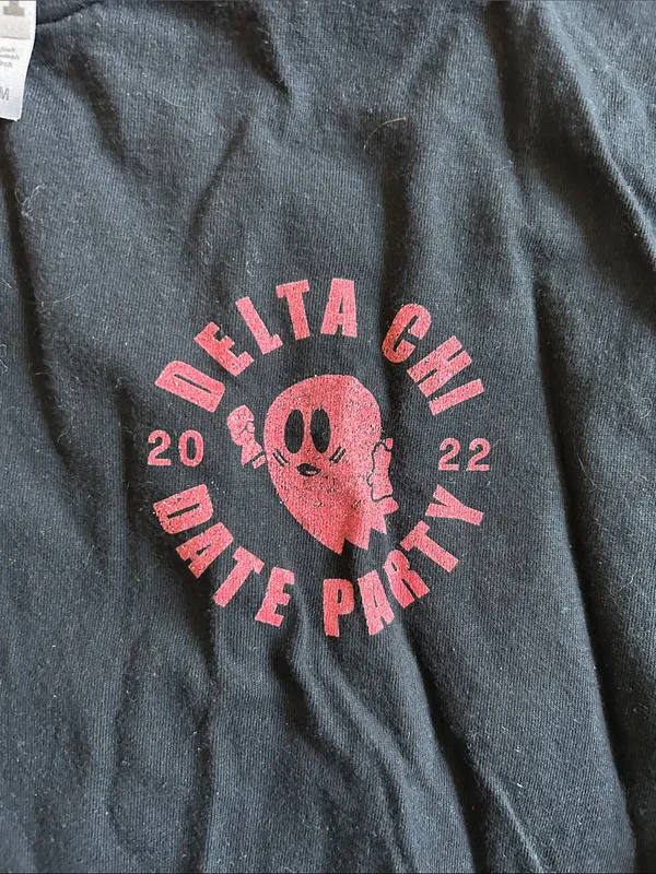 Delta chi date party 2022 tshirt - Image 2