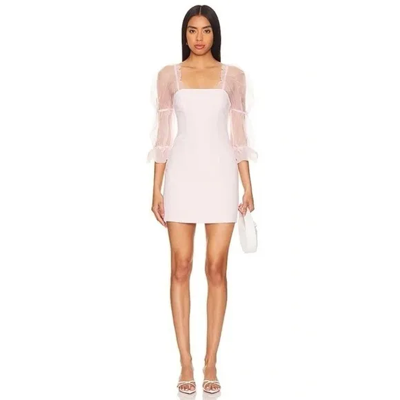 Amanda Uprichard White Tia Dress - Image 5