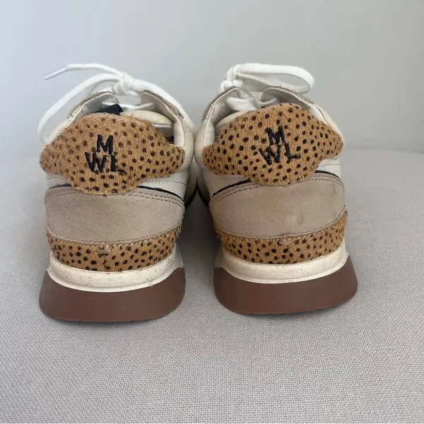 Women’s Madewell Tennis Shoes Size 8 Cheetah Print - Image 7