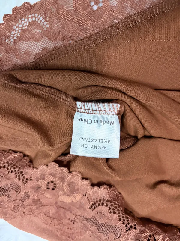 Princess Polly Lace Brown Mini Dress - Image 3