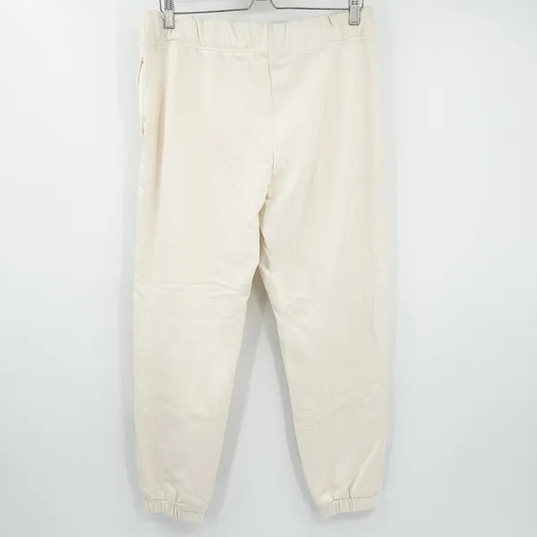 Sympli Womens Cream Joggers Sweatpants Casual Lounge Pants‎ Size M - Image 8