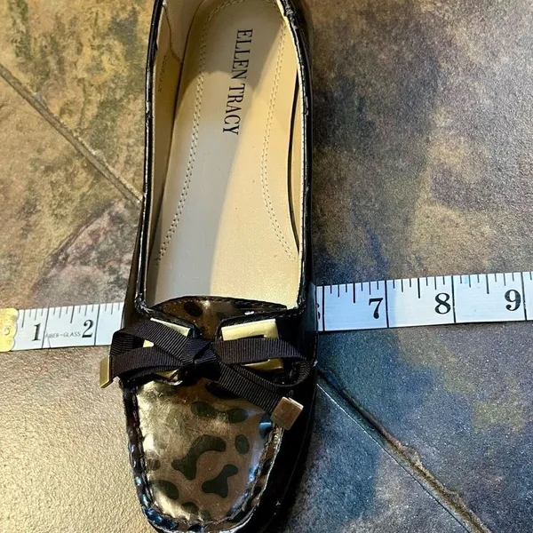 Ellen Tracy Wanda Leopard Animal Print Slip-on 5.5 - Image 16