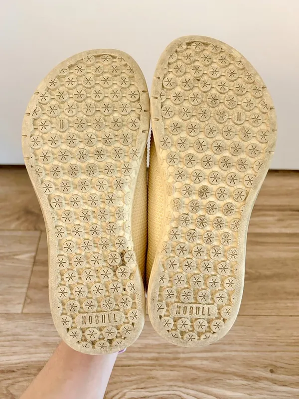 Nobull CrossFit Training Sneaker Shoes in Pastel Yellow Streetwear M5/W6.5 - Image 8