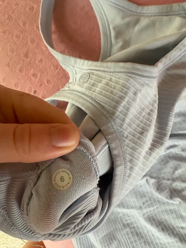Light Purple Lululemon ribbed tank - Image 4