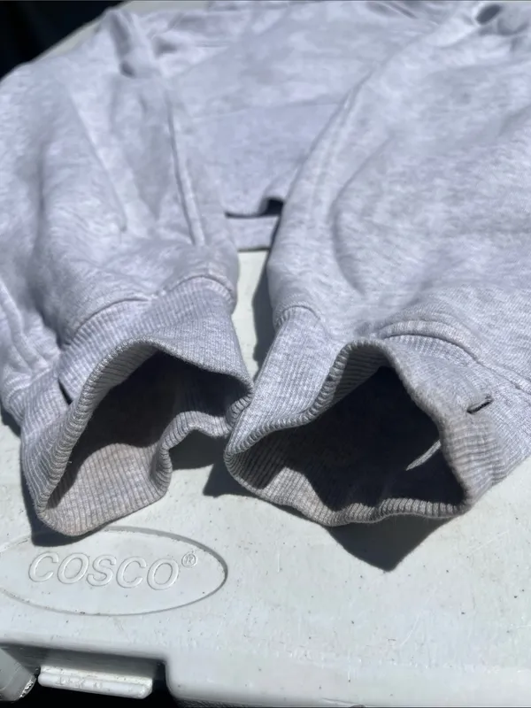 lululemon athletica Light Gray Half-Zip Hoodie - Image 5