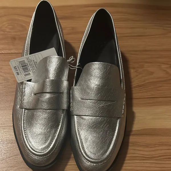 a new day Women's Silver Loafers - Image 4