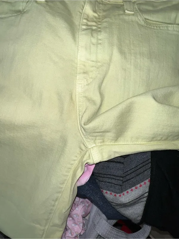 AG Adriano Goldschmied Sulfur X Citrus Mist WideLeg Crop Pants - Image 4