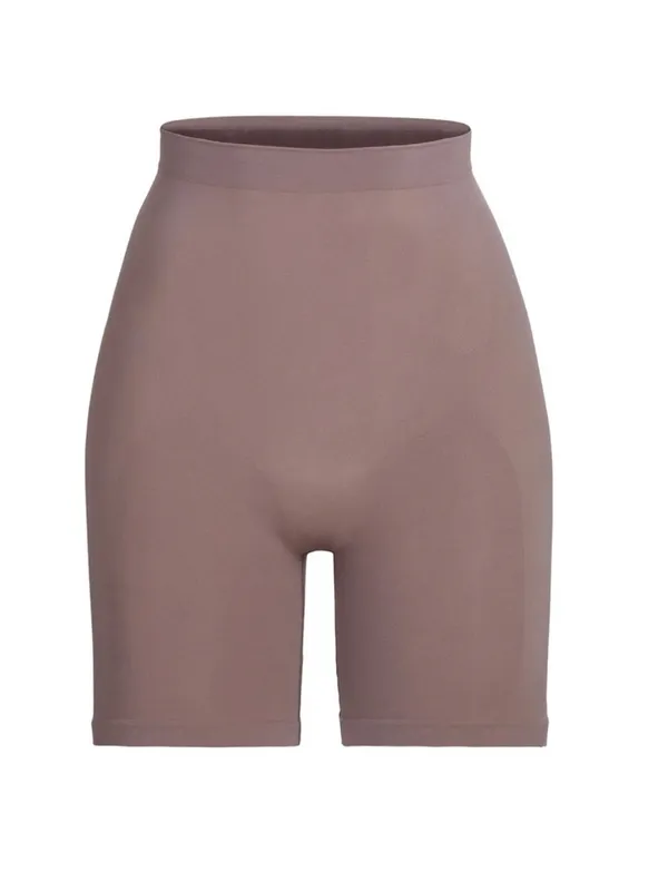 Skims Sculpting Short Mid Thigh Shorts 2X/3X in Umber - Image 3