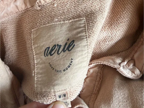 Aerie LumberJane Fleece Shirt Size Medium - Image 7