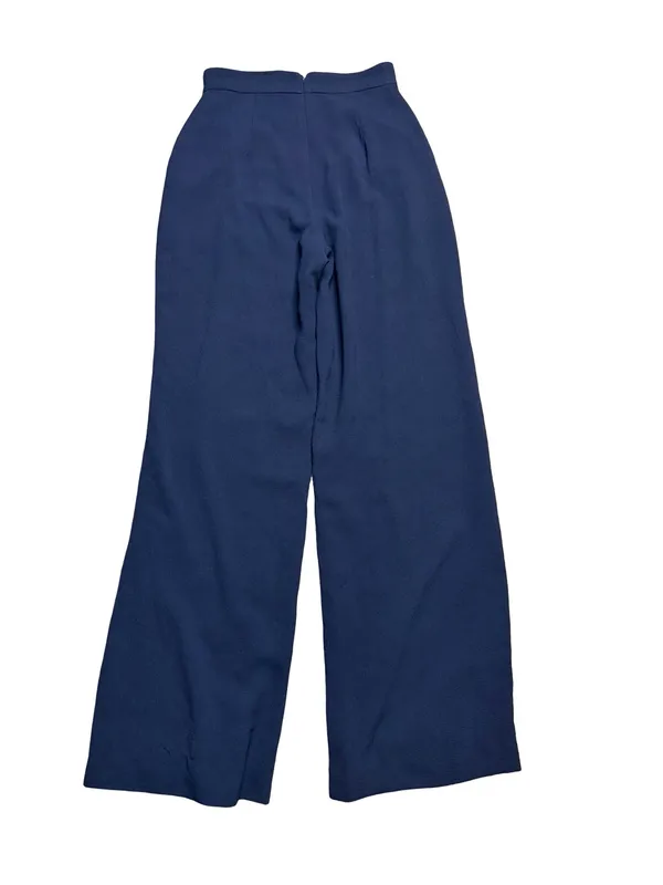 💙 Dress the Population Wide Leg‎ High Rise Pants XS Navy 30” Inseam 💙 - Image 3