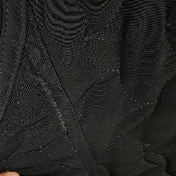 Braetan Black‎ Quilted Lined Full Zip Collared Lightweight Jacket Pockets Size L Black Size L - Image 5