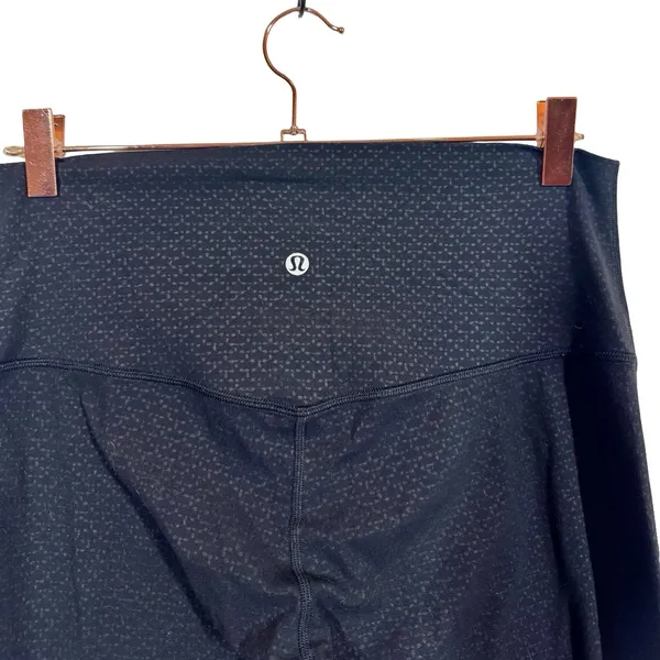 Lululemon Align Pant II *25" in Monochromic Black Emboss Nulu W5BE9S - Image 10