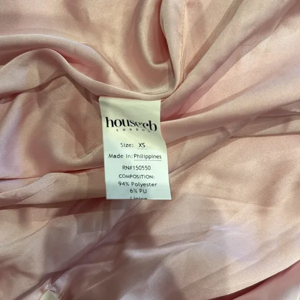 NWOT HOUSE OF CB 'Giuliana' Ballerina Pink Satin Maxi Skirt Sz XS - Image 8