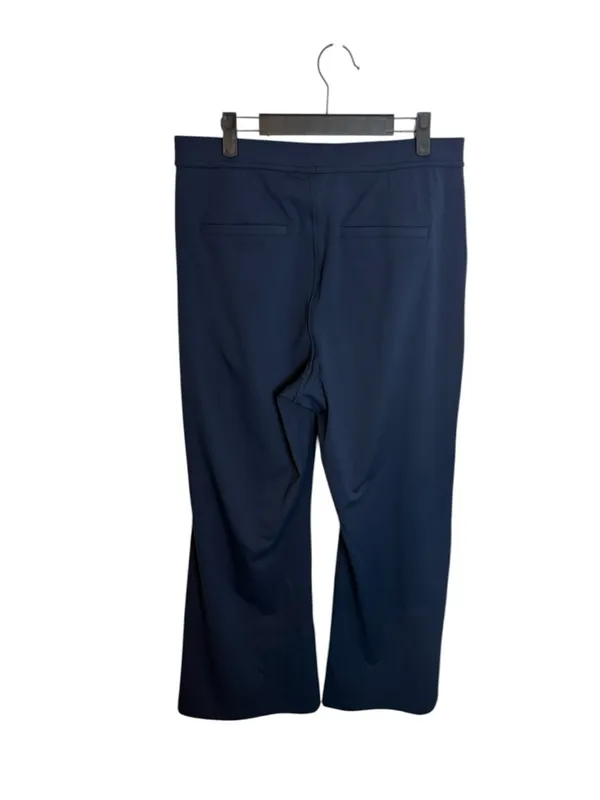 Halara DayStretch Navy Blue High Waisted Pocket Work Flare Pants - Image 2
