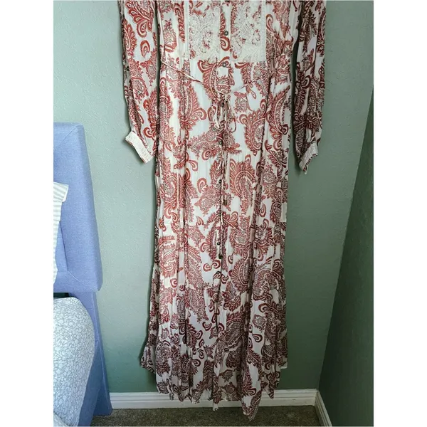Anthropologie Allaire Maxi Shirtdress Size XS - Image 5