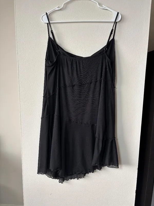 Forever 21 Black Y2K Dress - Size 2X - Image 4