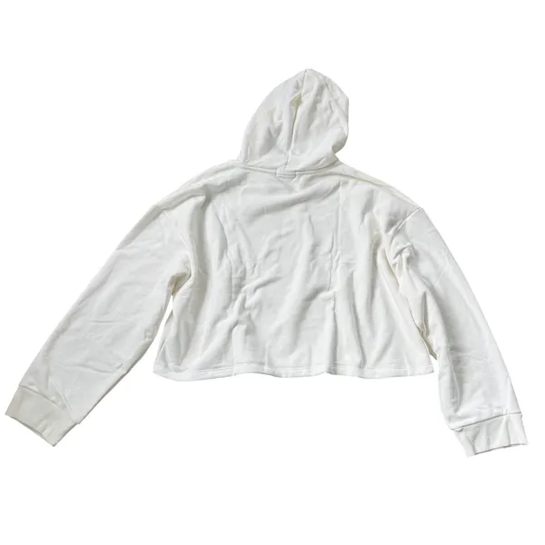 NEW Beyond Yoga Happiness Crop Hoodie Fresh Snow Cream Ivory - Image 2