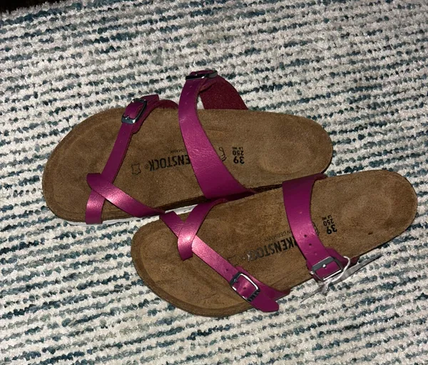 Birkenstock pink  sandals - Image 2