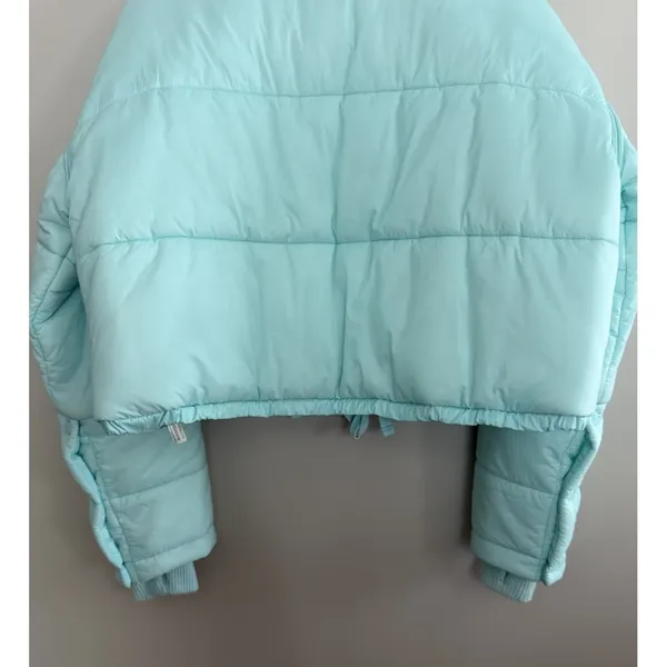 Free People Movement High Frequency Cropped Puffer Jacket Women's Size Small‎ - Image 6