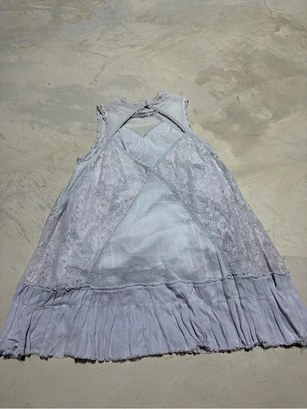 Free people FP ONE angel Lace trapeze Sleeveless Dress - Image 5