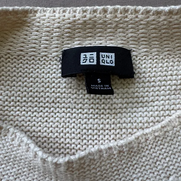 Uniqlo 3D Knit Crew Neck Sweater - Image 6