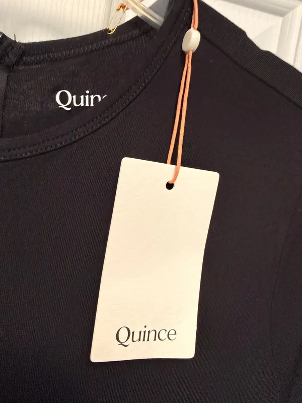 NWT‎ Quince Black Jersey Bamboo Maternity Everyday Jumpsuit S - Image 6