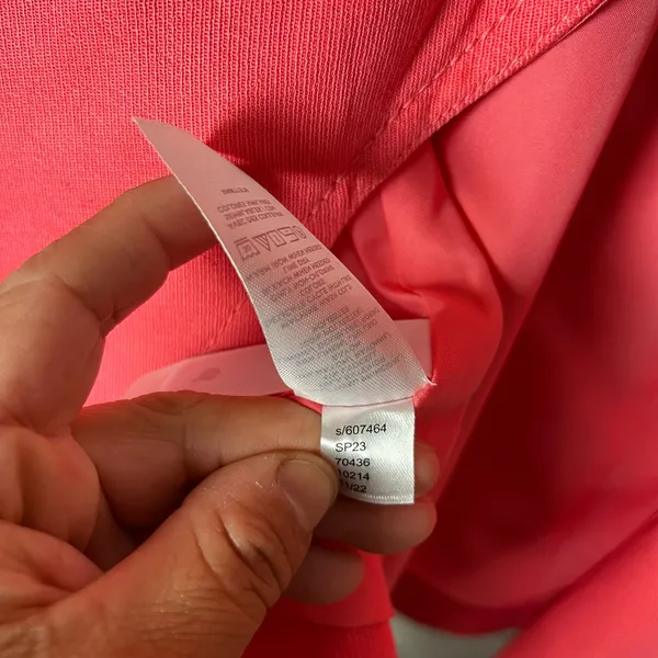 Ann Taylor Coral Pink Lyocell Linen Jacket Modern‎ Minimalist Chic Medium New - Image 7