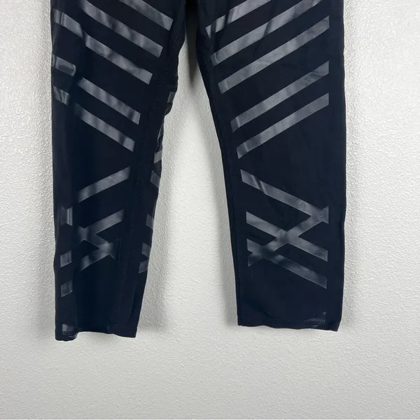 Alo Airbrush‎ Stripe Leggings Black Sz S - Image 4