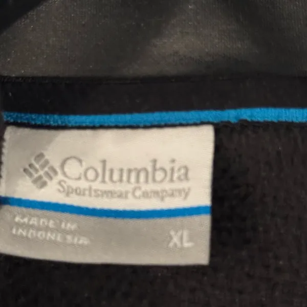 Columbia Men's Black Elevator Shaft Hybrid 1/2 Zip Fleece Pullover Sz XL - Image 6