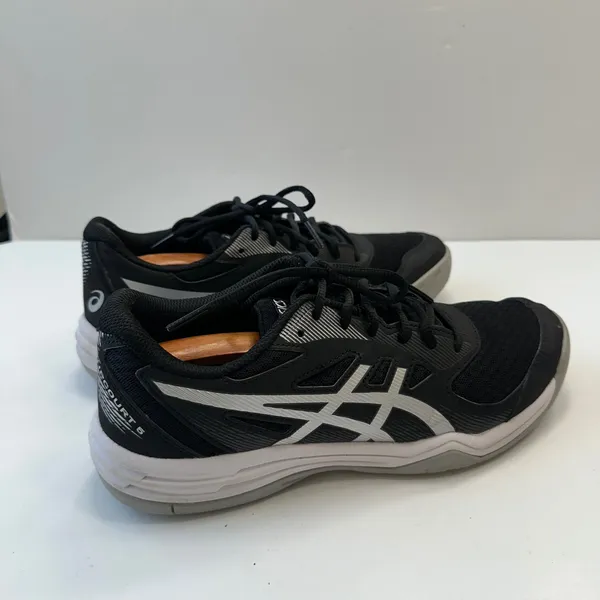 Asics Upcourt 5 Volleyball Shoes Indoor Court Black White‎ Sneakers Womens 10 - Image 4