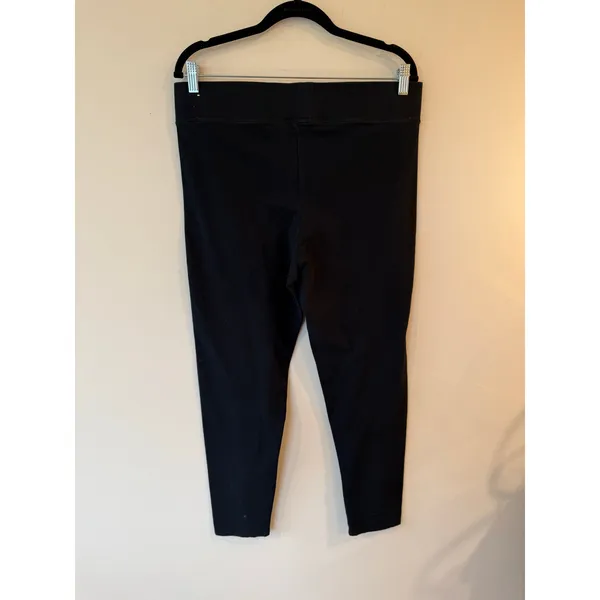 Aerie Leggings Womens XL Black Chill. Play. Move. Gym Yoga High Waist Pull On - Image 2
