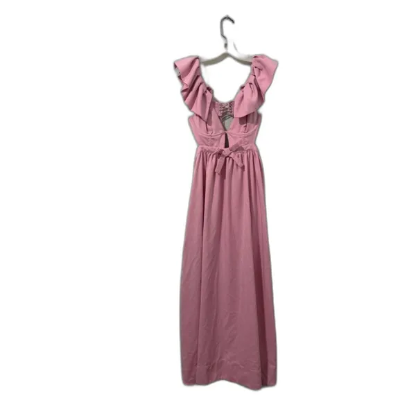 For Love And Lemons Miriam Maxi Dress Dusty Pink size Small - Image 3