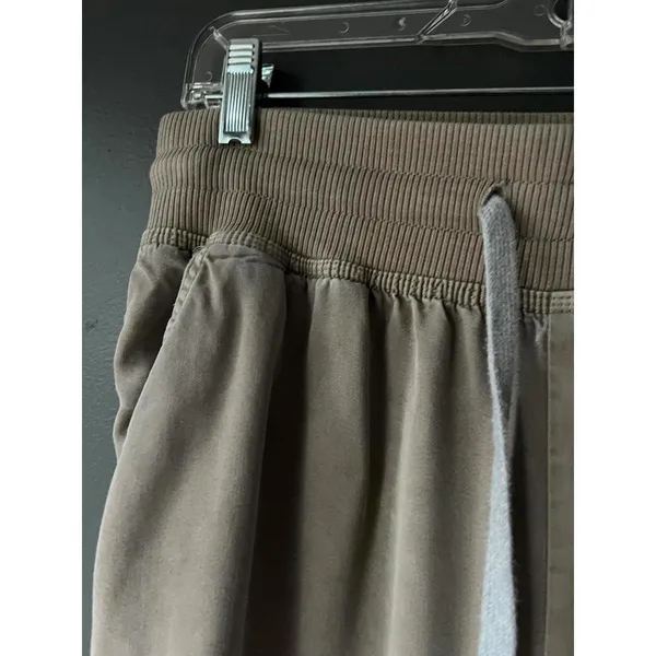 Aerie size Medium Beige Jogger Pants with Drawstring Waist - Image 5