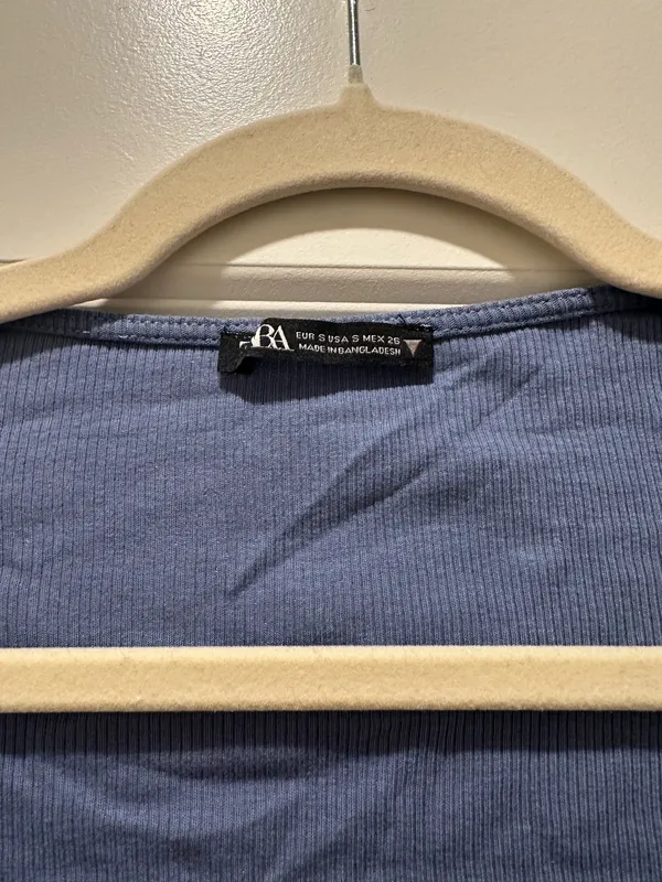 Zara Lace Up Crop Top - Image 2