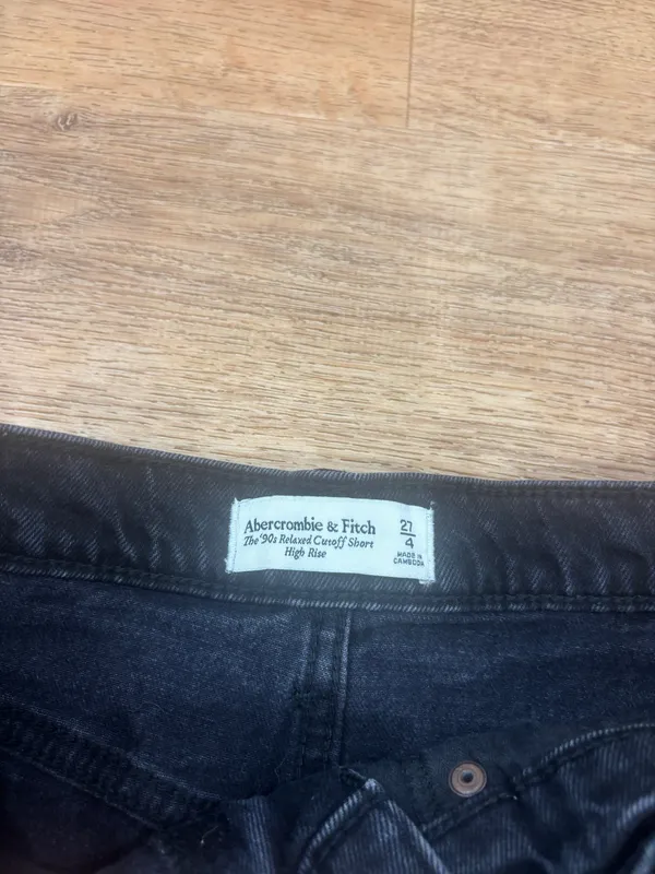 Abercrombie Jean Shorts 90s Cut-Off - Image 3
