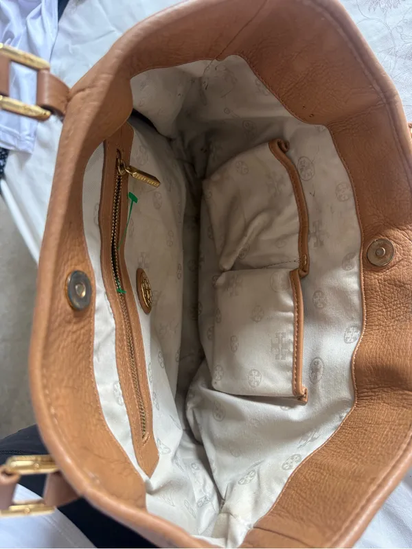 Tory Burch | Amanda Tan Satchel Tote - Image 9