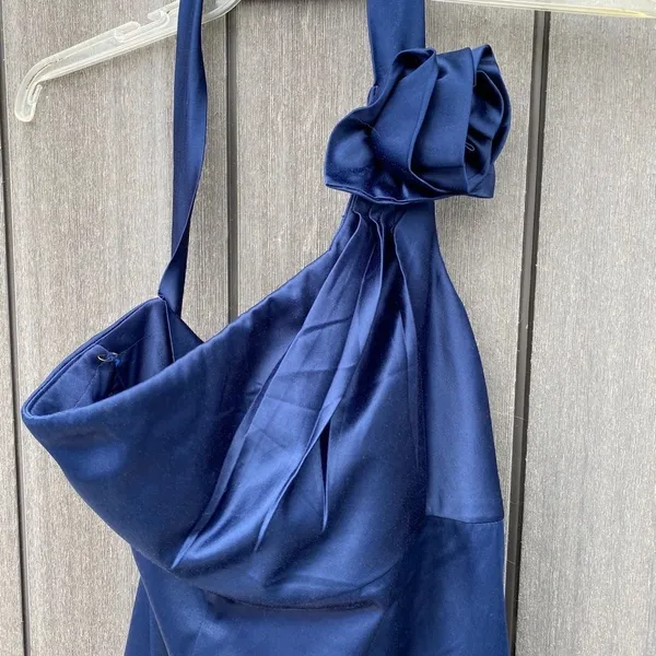 Sena Halter Dress‎ Blue Size L - Image 6