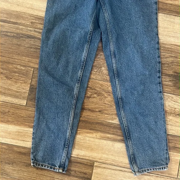 Zara blue straight denim jeans - Image 4