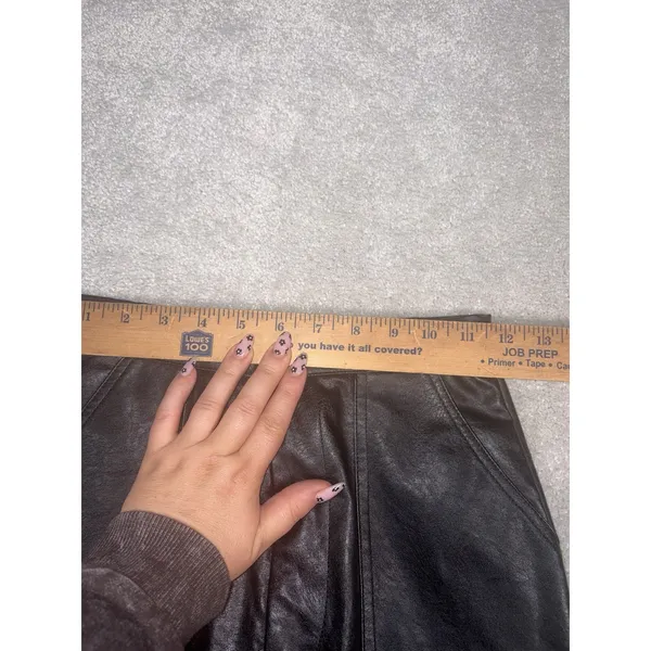 princess polly faux leather pants NWT size 0 - Image 7