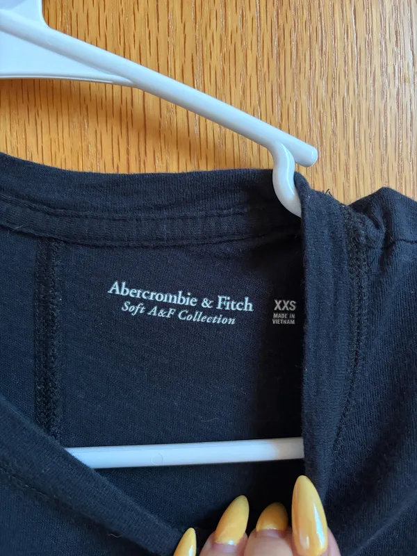 Abercrombie & fitch relaxed tee black - Image 2