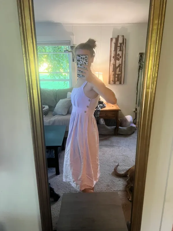 Ana Linen Dress - Image 5