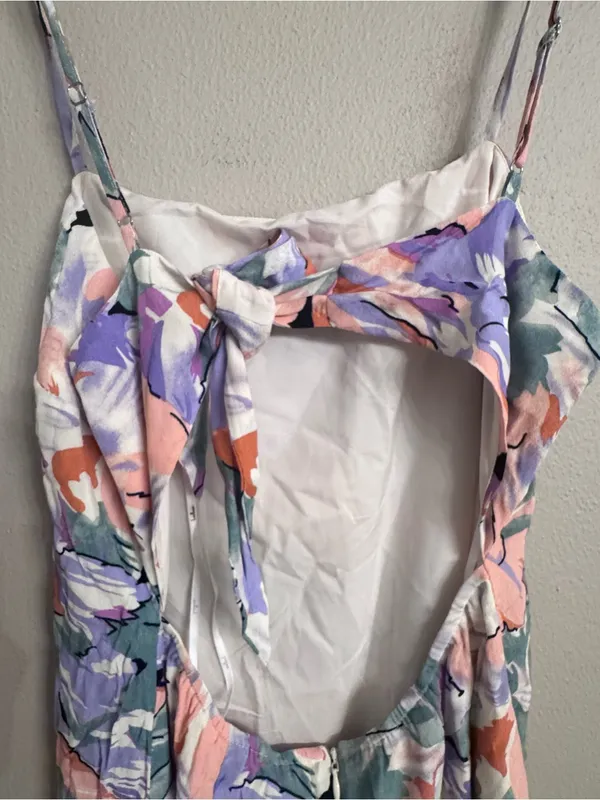 LULUS Floral Cutout Mini Dress - Image 5
