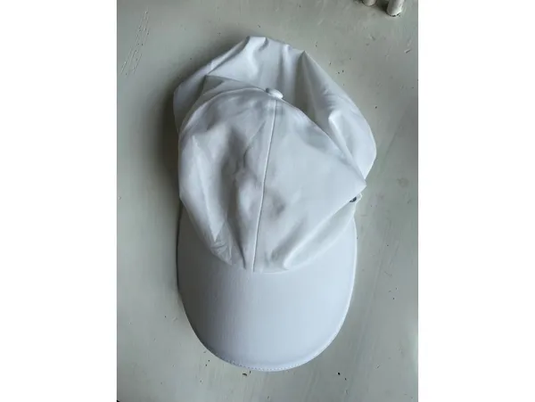 Lululemon White Adjustable Baseball Cap - Image 3