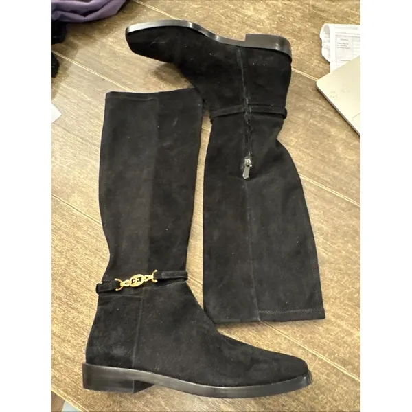 Sam Edelman Clive Embellished Riding Boot Black Women's Size 10.5‎ - Image 5