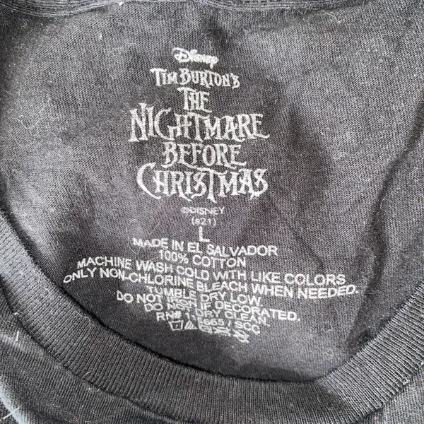 Disney Nightmare Before Christmas Tee - Image 4
