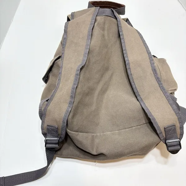 Vintage Cotton Field and Co Leeds UPS Embossed Rucksack Backpack - Image 7