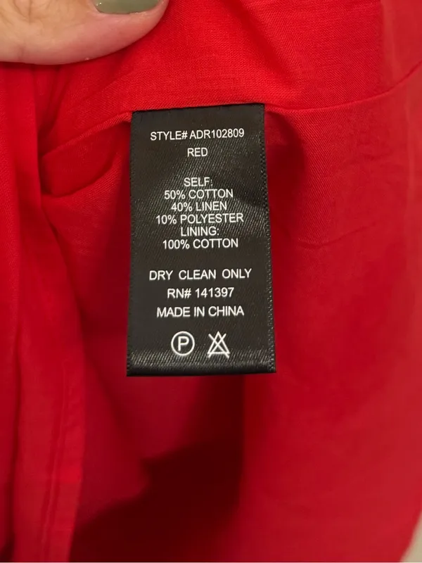 Astr The Label Bow Detail Smock Bodice Cotton Blend Dress - Image 5