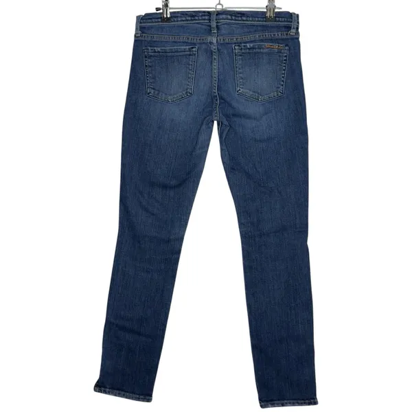 Abercrombie and Fitch Y2K Jeans Skinny Leg Zipper Low Rise Medium Wash Size‎ 4 - Image 2